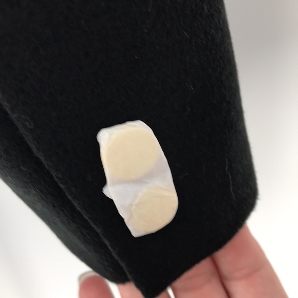 J Peterman Women's Blazer Black 2 Button Single Breasted Tuxedo Jacket New - Picture 9 of 11